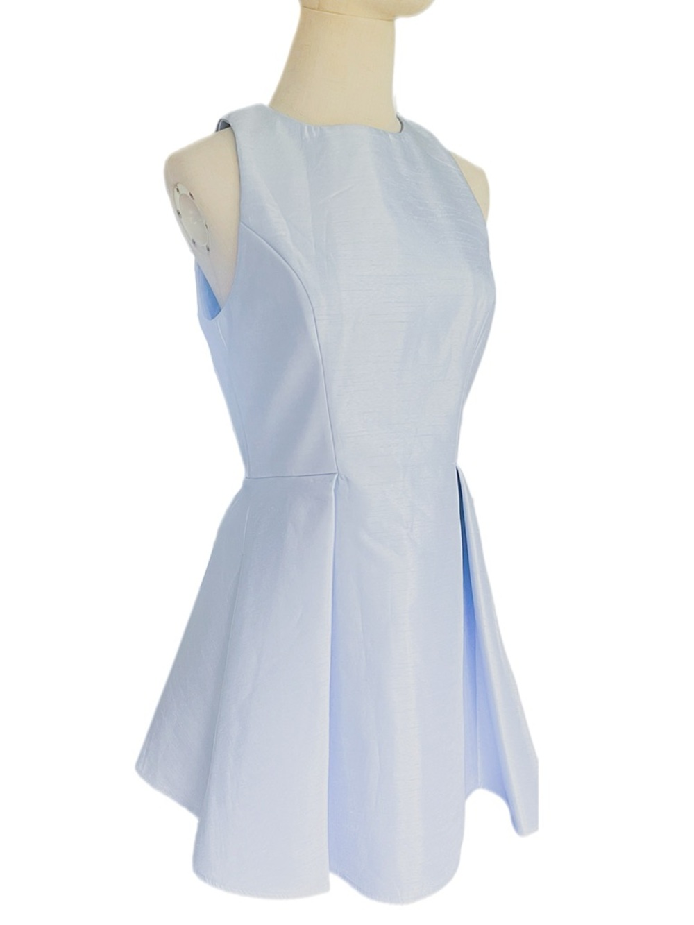 KEEPSAKE the Label Light Blue “Let Me Be” Fit & Flare Mini Dress - NWT